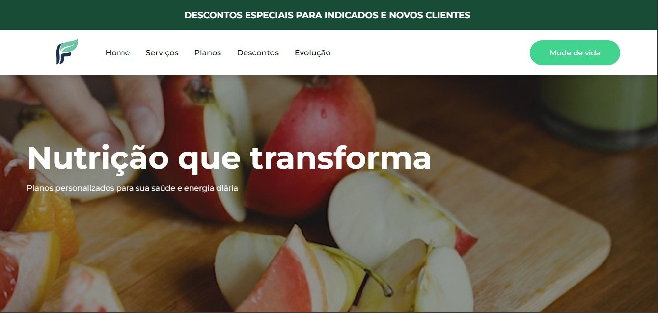 Site Francisco Nutrição